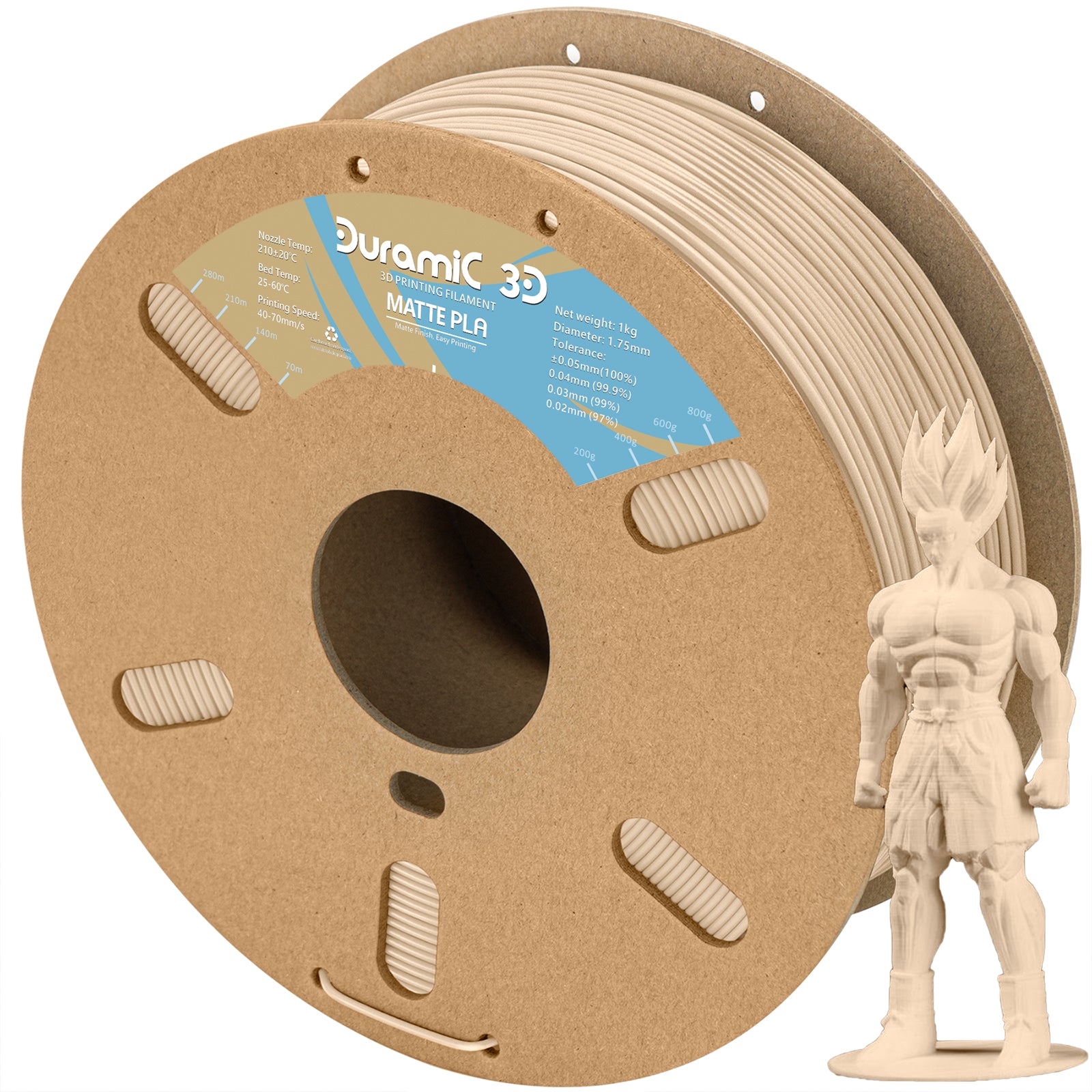 Bobine de Duramic 3D Matte PLA