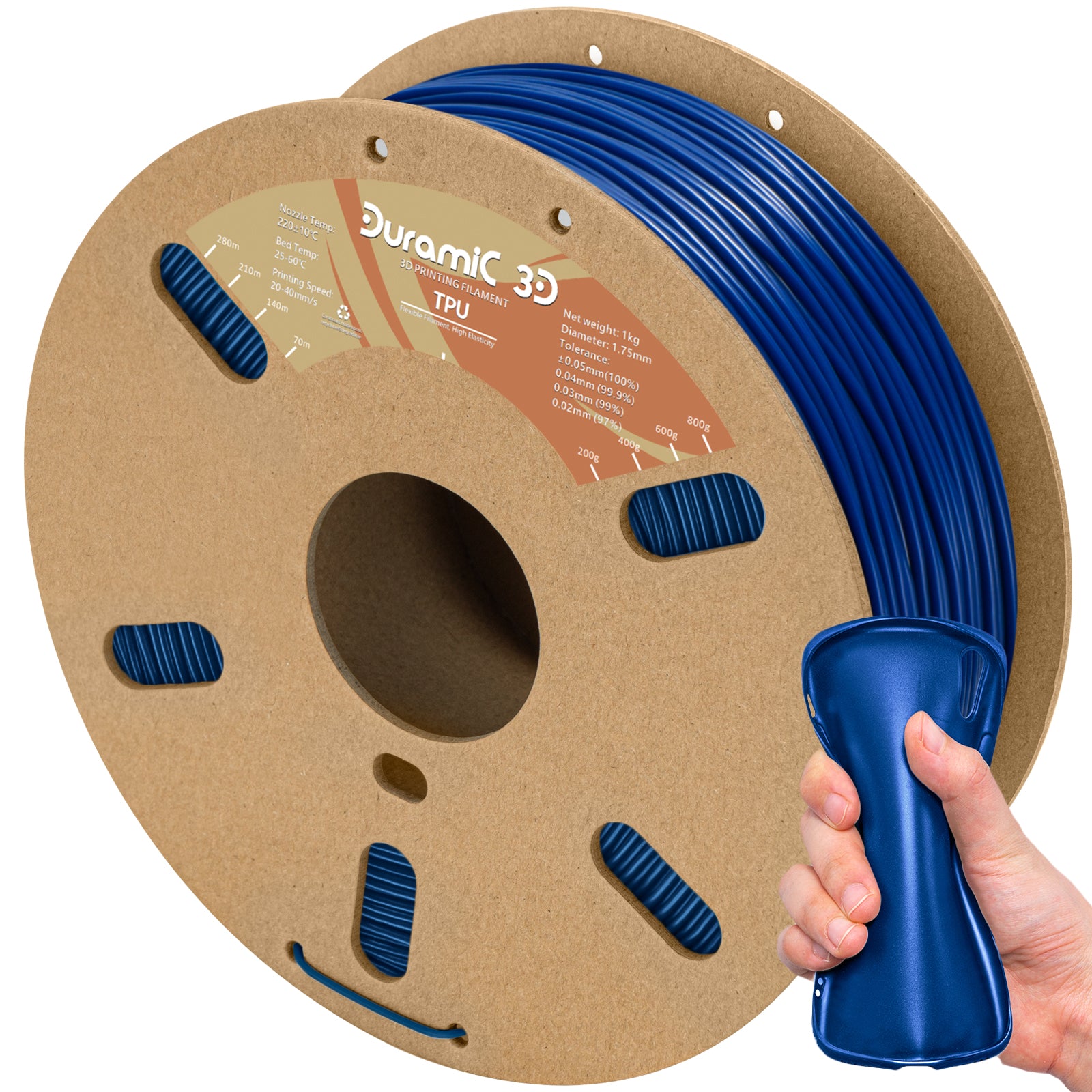 Bobine de Duramic 3D TPU 95A Flexible